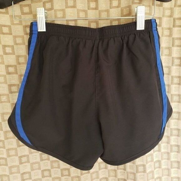 Nike Girl's Dri-Fit Tempo Running Shorts 3" Black Lined - Picture 3 of 7